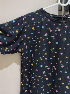 Levi's Black Floral Print Top