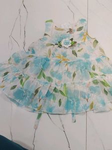 Floral Print Baby Dress