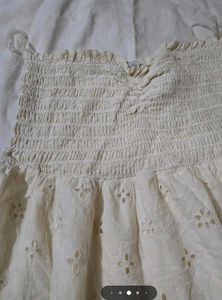Off-White Smocked Sundress