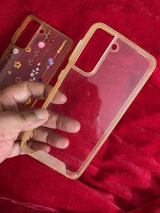 Cute Floral Transparent Phone Case
