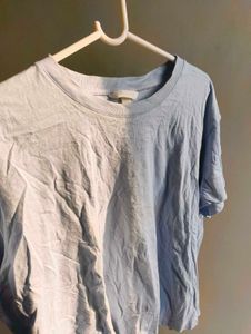 H&amp;M baby blue tee