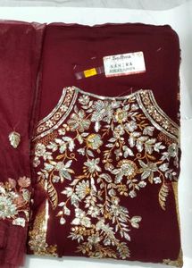 BRIDAL PAKISTANI UNSTITCHED SUIT