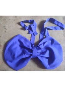blue top for beach wear