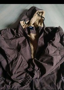H&M Brown Sherpa Lined Jacket
