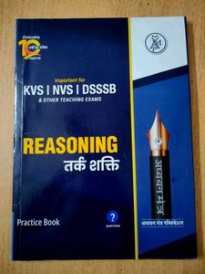 Reasoning Practice Book for Teaching Exams