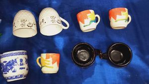 Assorted Coffee Mugs set of  7