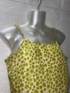 Floral Spaghetti Strap Dress