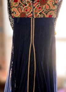 Elegant Embroidered Anarkali Gown