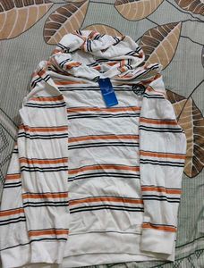 Striped Hoodie Sweatshirt