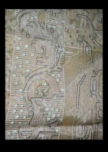 Embroidered saree