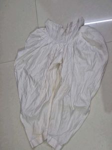 Traditional White Dhoti