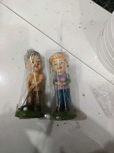 Golf Couple Figurine Set