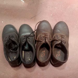 Classic Brown Lace-Up Shoes