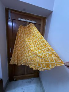 Bohemian Yellow long skirt