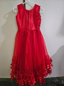 Red Dress For Girls