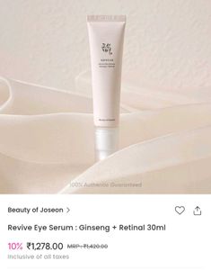 Beauty of Joseon Eye Cream