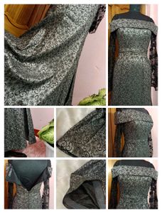 🖤Elegant Black Shimmery Party Dress🖤