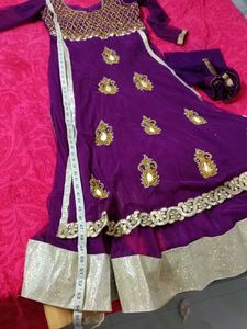 Beautiful Purple Lehenga Choli