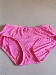 Comfortable Pink Cotton Briefs