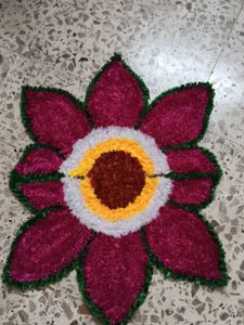 Flower Rangoli Mat