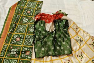 Printed lehenga choli