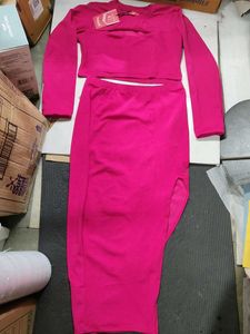 Rajovati Hot Pink Co-ord Set