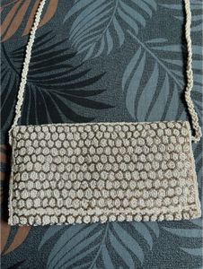 Vintage Beaded Evening Clutch