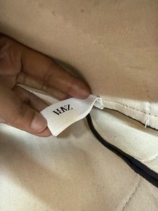 ZARA Brown Faux Leather Hobo Bag