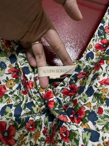 Allen Solly Floral Print V-Neck Dress