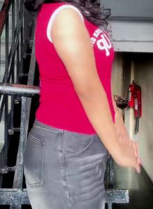 Vibrant Red Sleeveless Top