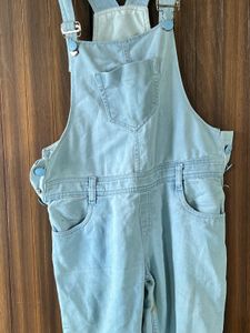 Light Wash Denim Overalls