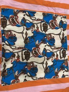 Vintage Carriage Print Scarf