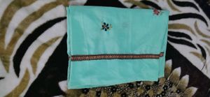 dupatta parrot green only one time used