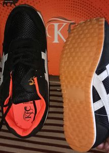 Black &amp; White Running Sneakers