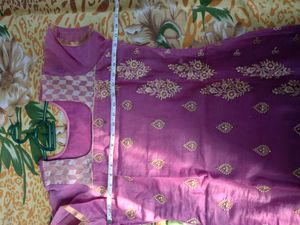 Onion Pink Kurta Set With Dupatta