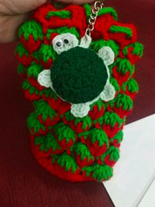 Handmade Crochet 🐢 Keychain