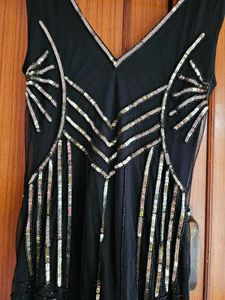 New Sparkly Art Deco Flapper Dress