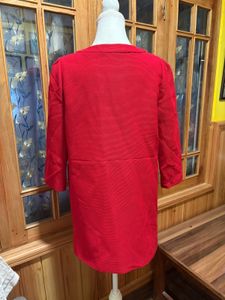 Elegant Red Women's Jacket
