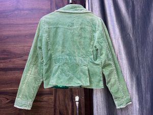 Green Corduroy Blazer