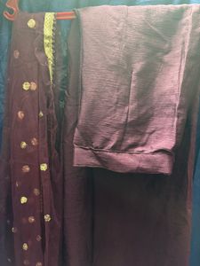 Embroidered Nyra kurta dupatta Set