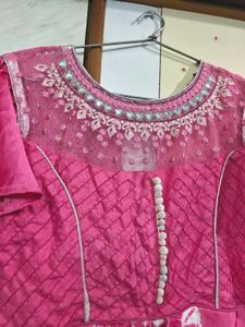 New Pink Ethnic Gown 💖