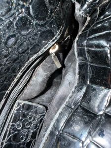 Gucci Bamboo Handle Monogram Shoulder Bag