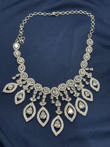 anti tarnish AD STONES Necklace