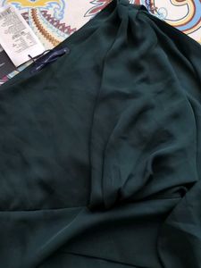 Stylish Dark Green Top