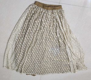 Boho Lace Maxi Skirt