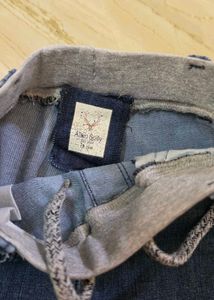 Kids' Denim Jeans with Drawstring Waist