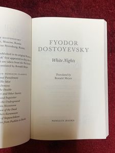 White Nights (and Bobok) - Fyodor Dostoyevsky