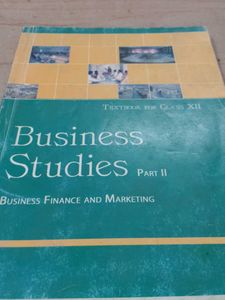 Business Studies Textbook - Class XII