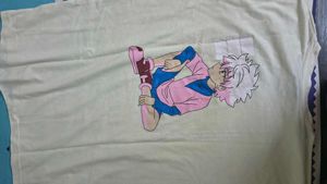 Naruto and Killua Anime Graphic T-Shirt (Oversize)