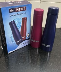 Hint Stainless Steel Water Bottles (2 pcs)